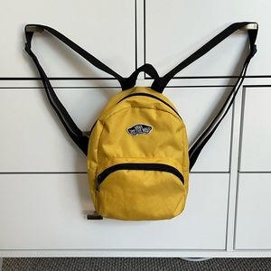 Yellow Vans mini backpack